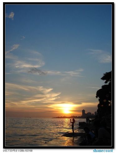 sunset in Tamsui-1
